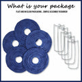 MONBASA 12 Inch Blue Japanese Paper Lantern Lamp Set of 5 by Deal US