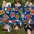 [Like New] VIZOZEN Truck Birthday Party Supplies Tablecloth Banner Plates Napkins Cups by Deal US