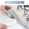 Qiveno 2pcs Waterproof Caulk Tape Black PVC Sealant for Kitchen Bathroom 10.5ft by Deal US