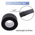 Qiveno 2pcs Waterproof Caulk Tape Black PVC Sealant for Kitchen Bathroom 10.5ft by Deal US
