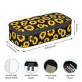 VOL&BASS Sunflower Large Pencil Case Big Capacity Pen Bag Yellow Polyester by Deal US