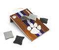 SOAR NCAA Clemson Tigers Tabletop Cornhole Game Bluetooth Speaker by Deal US