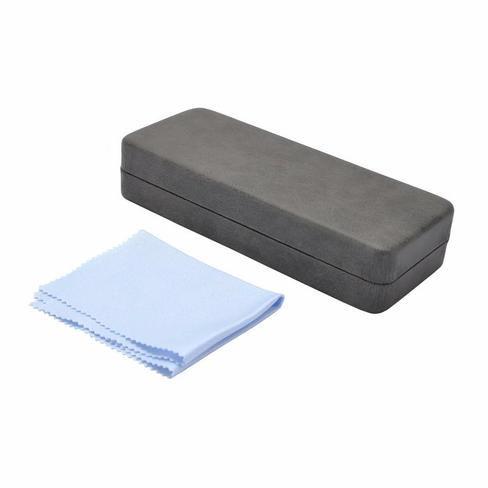 SANHOOPOLO Hard Shell Sunglasses Case Unisex Dark Grey by Deal US