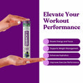 Quench Pre Workout Effervescent Tablets Vegan Keto 60 Count Mixed Berry by Deal US