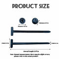 SSFUN Nylon Universal Cable Tie Buckle Push Mount UV Resistant 3.54in 20Pcs by Deal US