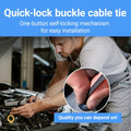 SSFUN Nylon Universal Cable Tie Buckle Push Mount UV Resistant 3.54in 20Pcs by Deal US