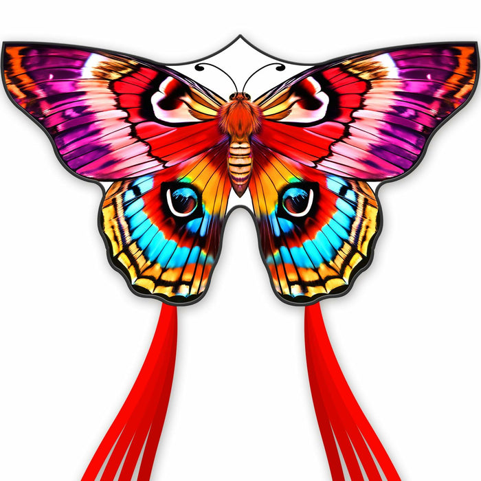 DoinFly Butterflys Kids Kite Easy Fly w/ 328ft Line & Winder Red 1 Pack by Deal US