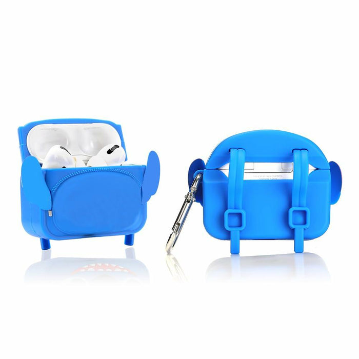 Suublg AirPods Pro Case 1st/2nd Gen 3D Cartoon Silicone Keychain Cover by Deal US