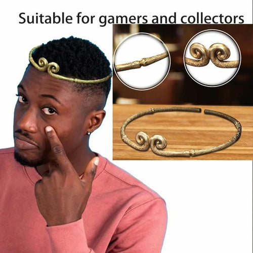 Generic Black Myth Collector's Edition 4pcs Set Headband Necklace Ring Badge by Deal US