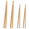 YIVCKOM Bamboo Toaster Tongs 8 Inch Natural Colour Wooden Kitchen Utensil