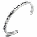 FEELMEM Friendship Cuff Bangle Bracelet Girlfriends Sister Silver by Deal US