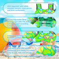 Chriffer Kids Swim Vest 30-55lbs Toddler Life Jacket Floaties Arm Wings by Deal US