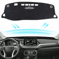 PeakPurit Black Dash Board Cover Mat Flannel for Chevy Blazer RS 2019-2026 by Deal US