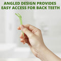 Plackers Back Teeth Micro Mint Dental Flossers 75 Count Delicious Mint Flavor by Deal US