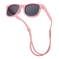 COASION Baby Sunglasses Polarized Flexible Strap Infant 0-12M Pink Grey by Deal US