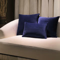 LeFadrie Chenille Pillow Covers Pack of 2 18x18 Midnight Sail Fade-Resistant by Deal US
