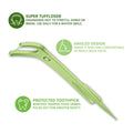 Plackers Back Teeth Micro Mint Dental Flossers 75 Count Delicious Mint Flavor by Deal US