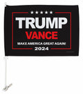 Ornament Collection Trump Vance 2024 Car Flag Window Clip Mount Kit USA by Deal US
