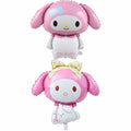 HKWRZK 2 Pcs Kawaii Cartoon Pink Foil Balloons Birthday Party Decor by Deal US