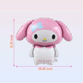 HKWRZK 2 Pcs Kawaii Cartoon Pink Foil Balloons Birthday Party Decor by Deal US