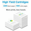 [Like New] Couleuris Ink Cartridges 952 2K Black Ink Cartridge Pack by Deal US