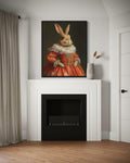 aj decor Rabbit Art Print Poster 8x10 inches Unframed Nature Wall Decor by Deal US