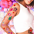 TS Music Album Temporary Tattoos 4 Sheets Birthday Party Favor Set by Deal US