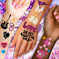 TS Music Album Temporary Tattoos 4 Sheets Birthday Party Favor Set by Deal US