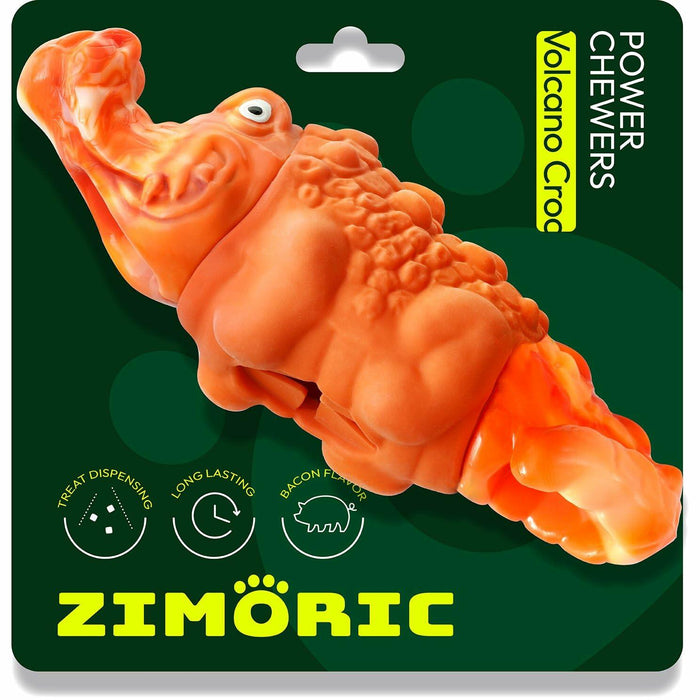 Zimoric Tough Dog Chew Toy Durable Interactive Treat Dispensing Medium Large by Deal US