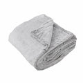 longmaya Plush Cozy Fleece Throw Blanket Brown 60x80 Soft Lightweight by Deal US