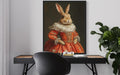 aj decor Rabbit Art Print Poster 8x10 inches Unframed Nature Wall Decor by Deal US