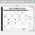 Gannyfer 2026 Desk Calendar 22x17 Large Monthly Planner with To-Do List by Deal US