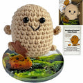 Mini Positive Potato Doll 3in Knit Plush with Card Cute Gift for Friends Family by Deal US
