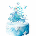 Frozen Cake Topper Birthday Party Decoration for Children, 1 Count by Deal US