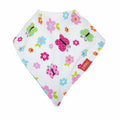 Nuby 2 Pack Bandana Bibs Super Absorbent Dribble Catcher for Girls by Deal US