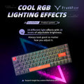 DrunkDeer G65 Gaming Keyboard Rapid Trigger Magnetic Switch RGB Black by Deal US