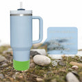 TFAK 2Pcs Light Green Silicone Boot for Stanley Quencher 30oz 40oz Hydro Flask by Deal US