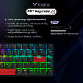 DrunkDeer G65 Gaming Keyboard Rapid Trigger Magnetic Switch RGB Black by Deal US