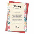 hvdler Poem Mother's Day Card for New Mom First Mother's Day Card White by Deal US