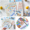 Zxvskr 8 Sets DIY 3D House Stickers Cartoon Colourful Convenience Fruit Flower by Deal US