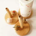 GUDINGHENG Wooden Paper Towel Holder Koala Design Free Standing Stand by Deal US