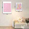 NOSUO Pink Wall Art Set of 3 Matisse Flowers Vintage Canvas 12x16 Inch Framed by Deal US