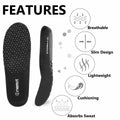 riemot Arch Supports Orthotics Sport Shoe Insoles 2 Pairs Grey Size US14/EU47 by Deal US
