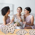 CHUNNIN Espresso Martini Napkins 50 PCS Brown Pink Disposable Paper Party by Deal US