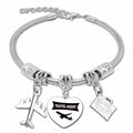 DlaeKua Travel Lover Stainless Steel Bracelet Women Memories Along The Way by Deal US