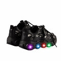 VRYUZHOU Children's Shining Party Sneakers Christmas Cartoon Black Size 7 by Deal US