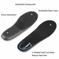 riemot Arch Supports Orthotics Sport Shoe Insoles 2 Pairs Grey Size US14/EU47 by Deal US