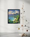 HomeArtPrint Virgin Islands National Park Retro Poster 8x10 Unframed by Deal US