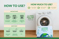 Simple Fresh Laundry Detergent Sheets Fragrance Free 50 Loads Pack of 25 by Deal US
