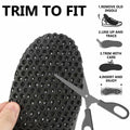 riemot Arch Supports Orthotics Sport Shoe Insoles 2 Pairs Grey Size US14/EU47 by Deal US